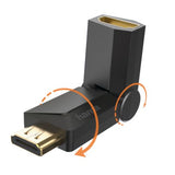 Adaptador Hama Rotação HDMI/HDMI 205166 Preto