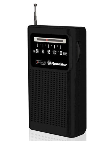 Rádio Portátil de Bolso Roadstar TRA-1230/BK Preto