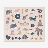 160 Stickers - Animals