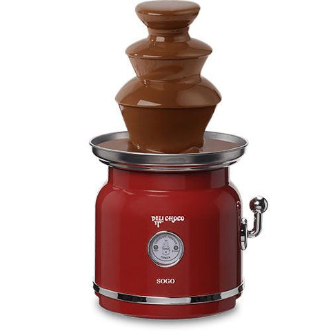 Cascata de Chocolate Sogo Retro FCH-SS-11970 - Vermelho