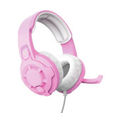 Auscultadores Trust Gaming GXT 411 Radius Rosa / Branco