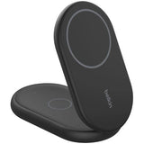 Base de Carregamento Wireless Magnético Dual Belkin BoostCharge Qi2 15W WIZ028vfBK - Preto