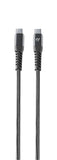 Cabo de Dados Cellularline USB-C / USB-C 1,2 m Preto