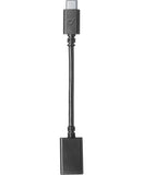 Cabo de Dados Cellularline USB Tipo A/Tipo C USB 2.0 0.6m Preto
