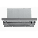 Exaustor Telescópico Whirlpool AKR 473/1 IX | 30,1x89,8x28 cm | 603 m³/h | 66 dB | B | Aço inoxidável