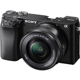 Máquina Fotográfica Mirrorless Sony Alpha a6100 + E PZ 16-50mm f/3.5-5.6 OSS II