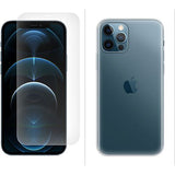 Capa + Película Proterora de Ecrã Icoveri para Apple iPhone 12 | Apple iPhone 12 Pro