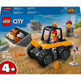LEGO City 60450 - Carregadora de Rodas de Construção Amarela