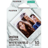 Carga Fujifilm White Marble para Instax SQUARE - 10 Fotos