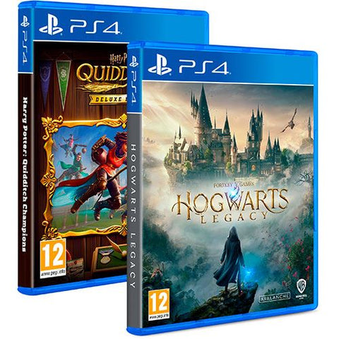 Bundle Hogwarts Legacy + Harry Potter Quidditch Champions - Deluxe Edition - PS4