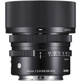 Objetiva Sigma 45mm F2.8 DG DN - Sony E