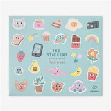 160 Stickers Tutti-Frutti