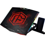 Base de Ventilação World Of Gamer Portátil Cooler Apolo 17 - Preto