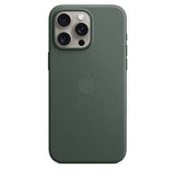 Capa em tecido FineWoven com MagSafe para iPhone 15 Pro Max- Verde Perene