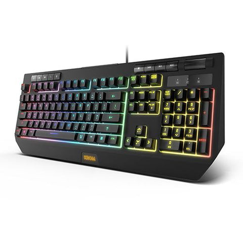 Teclado Gaming Semi-Mecânico Nox Krom Kuma RGB - Layout PT