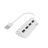 HUB USB 2.0 Hama 4 Portas Branco 200120