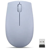 Rato Wireless Lenovo 300 Compact - Azul Claro