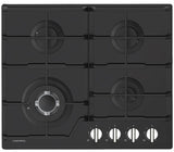 Placa a Gás Confortec CFH6084CB  | 60 cm | 4 Zonas | Preto