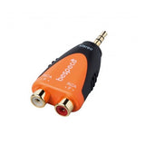 Adaptador Jack ST/M-2XRCA/F Bepesco