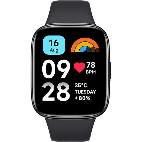 Smartwatch Xiaomi Redmi Watch 3 Active - Preto