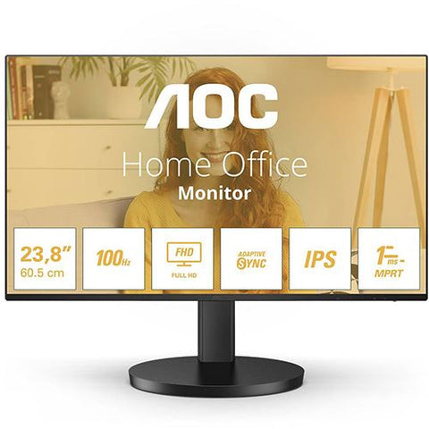 Monitor Gaming AOC 24B3H | 23.8 | 100 Hz | Full HD - Preto