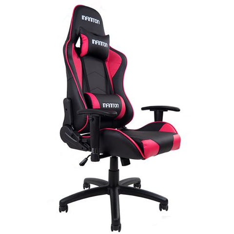 Cadeira Gaming Infiniton Gamer Gseat-24 Preto / Rosa