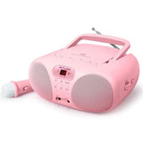 Rádio CD Muse MD-203 KP CD MP3 Rosa