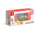 Nintendo Switch Lite Coral + Animal Crossing