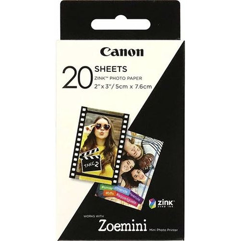 Carga Canon Zink - 20 Folhas