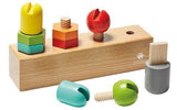 Conjunto de Enroscar e Desenroscar Montessori