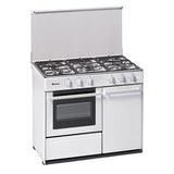 Fogão a Gás Meireles N921W | 85x90x54 cm | 5 Bocas | A | Inox