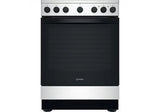 Fogão Elétrico Indesit IS67V5PHX/E | 84x60x60 cm | 4 Bocas | A | Aço inoxidável
