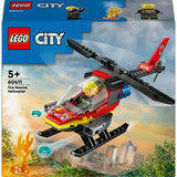 LEGO City 60411 - Helicóptero de Resgate dos Bombeiros