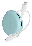 Cabo de Dados Cellularline Bag Cable USB-C / USB-C 1m Azul
