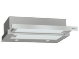Exaustor Telescópico Hisense CH6TL4BX | 60x30,6 cm | 450 m³/h | 71 dB | C | Aço inoxidável