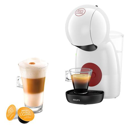 Máquina de Café em Cápsulas Krups Nescafé® Dolce Gusto® Piccolo XS Manual KP1A31P16 - Branca