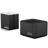 Carregador de Bateria Duplo GoPro DBD-211-VE + 2 Baterias Enduro - HERO12 Black/HERO11 Black/HERO10 Black