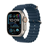 Apple Watch Ultra 2 GPS 49mm - Cellular - Titânio | Bracelete Ocean Band - Azul