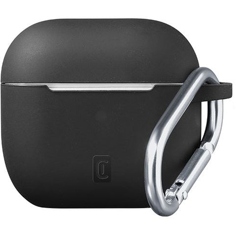 Capa Silicone Cellular Line Bounce para AirPods 4 - Preto
