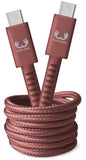 Cabo de Dados Fresh 'n Rebel Fabriq USB-C / USB-C 2m Vermelho