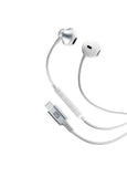 Auriculares Cellularline Stereo com Micro Stunt Lightning Branco