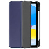 Capa Just I Case (JIC) para iPad 10 (2022) - Espaço para Apple Pencil - Azul