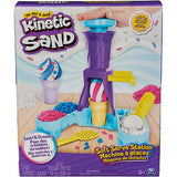 Jogo de Plasticina Kinetic Sand - Máquina de Gelados - Spin Master