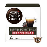 Cápsulas Café Dolce Gusto Expresso Intenso Descafeinado - Intensidade 7 | 30 Cápsulas