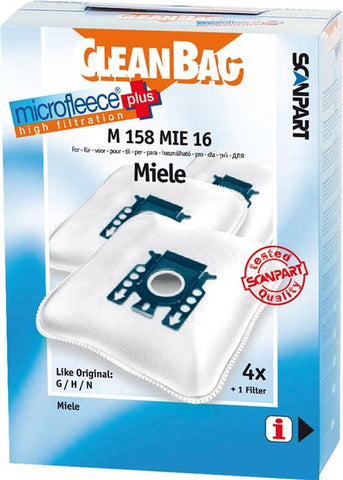 Sacos de Aspirador Scanpart M158MIE