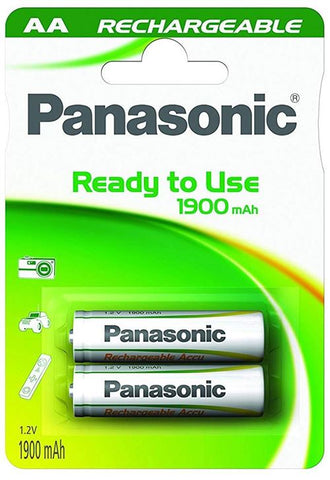 Pilhas Recarregáveis Panasonic Pack 2 BL/2P P06 1900MAH EVOLTA AA