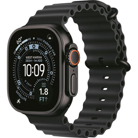 Apple Watch Ultra 3 Cellular - 49mm - Titânio preto | Band - Preto