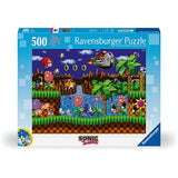 Puzzle Panorama Sonic The Hedgehog - 500 Peças - Ravensburger