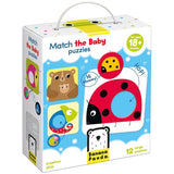 Puzzle Match The Baby Puzzles - Banana Panda