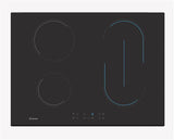 Placa de Vitrocerâmica Candy Timeless CH74BVT | Elétrica | 70 cm | 4 Zonas | Preto
